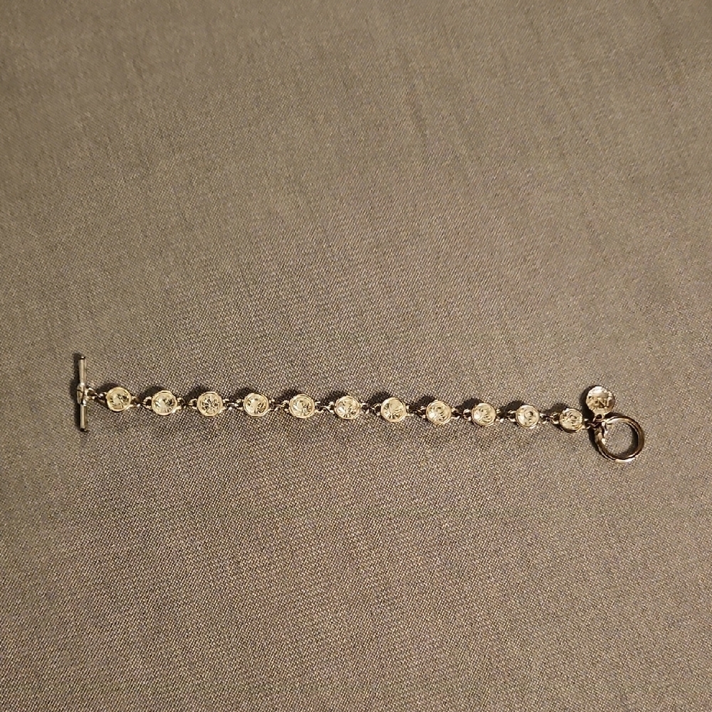 Jones New York Faux Silver Tennis Bracelet